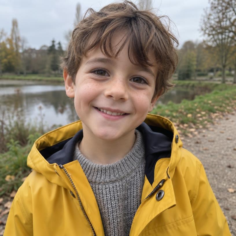 A child photo ready to become a StoryStar character